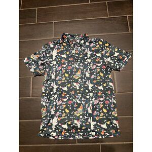 Bad Birdie Men’s Polo Medium